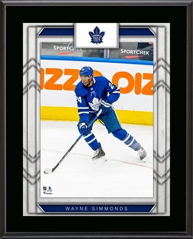 Wayne Simmonds Toronto Maple Leafs 10.5" x 13" Player Plaque Cover