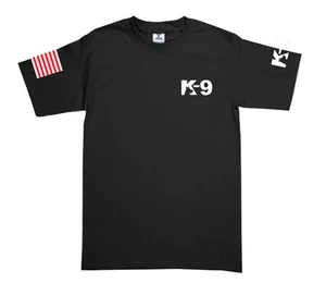 NUEVA CON ETIQUETAS CAMISETA NEGRA HALLOWEEN PERSONALIZADA DIVERTIDA PARA NIÑOS JÓVENES K-9 - Imagen 1 de 3