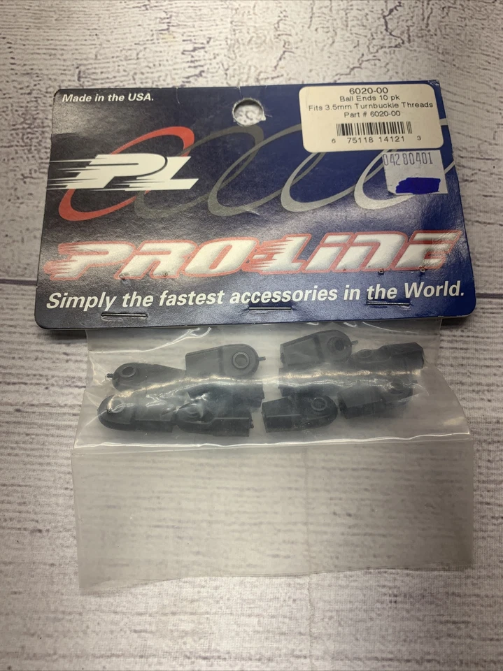 Pro-Line 10-Pack Ball-Ends fits 3.5mm Turnbuckle Threads PRO6020-00 Box C5 - Image 1 of 1