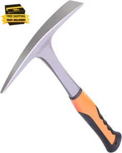 Rock Pick,Forged Brick Hammer, Geologist Rock Pick, Mason'S/Bricklayer 28 Oz - Picture 1 of 7