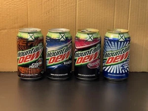 (4) Mountain Dew Canada Dewmocracy leere Dosen (2013) Supernova White Out - Bild 1 von 20