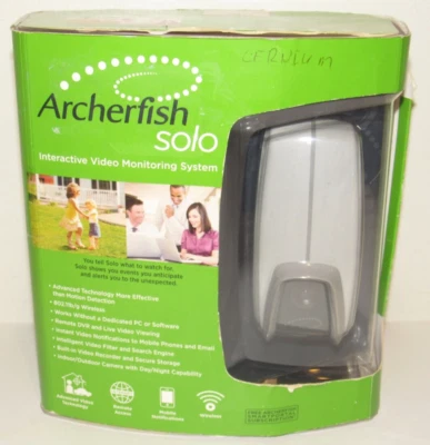 Sistema interactivo de video monitoreo Archerfish Solo cámara inalámbrica con DVR Foto 1 de 4