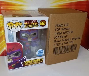 Funko Pop Zombie Magneto 663 Funko Shop X-Men Marvel Zombies - Imagen 1 de 8