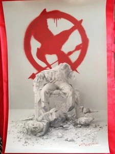 HUNGER GAMES MOCKING JAY Part 2 SDCC 2015 Comic Con Limited Edition Promo POSTER - Picture 1 of 1
