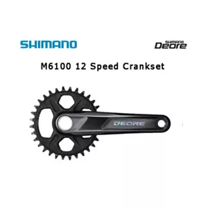 Shimano Deore FC-M6100 1x12 Speed 170mm 32T Crankset MTB - Picture 1 of 1