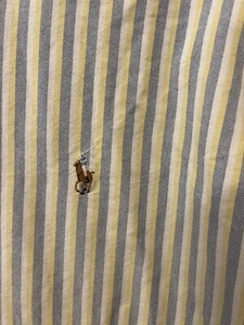 Polo Ralph Lauren Camisa con Botones 16 33 Azul Mangas Largas Preppy Informal Negocios - Imagen 1 de 4