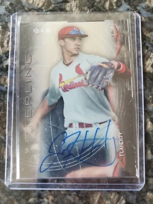 2014 Bowman Sterling Prospects Jack Flaherty Autograph!!! - Image 1 of 2