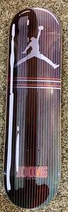 DENIAL "ALTERNATIVE MEDICINE" AIR JORDAN SKATEBOARD DECK S/N LIMITED EDITION COA - Picture 1 of 10