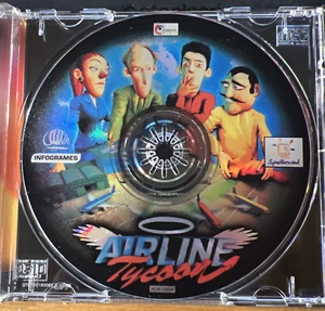 PC CDRom Cover CD Airline Tycoon Infogrames Spellbound  - Bild 1 von 1