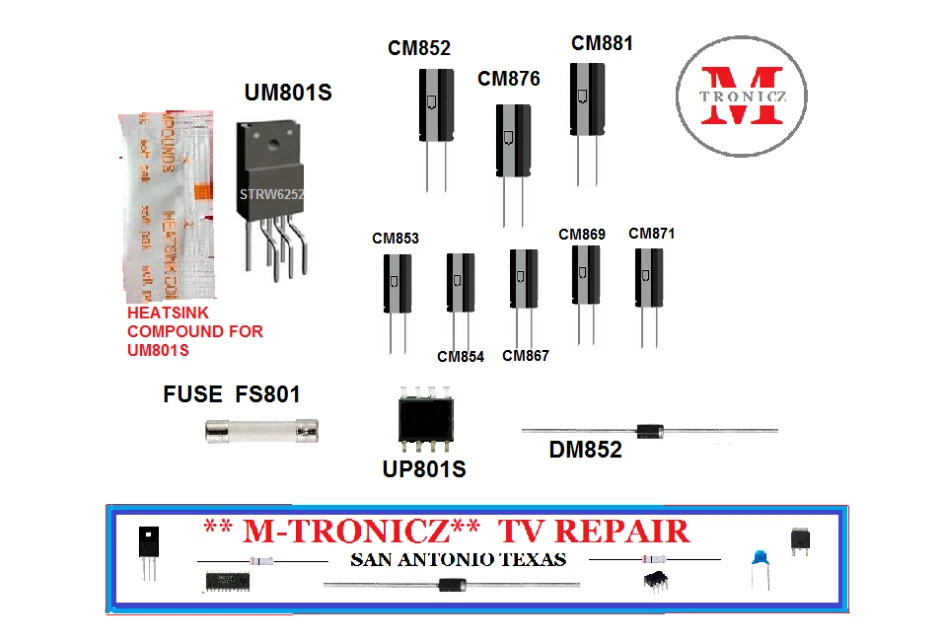 13 PART KIT FOR SAMSUNG LN32B550KIF  LN32B530P7F LE32B530P7WXXU BN44-00261A - Image 1 of 1