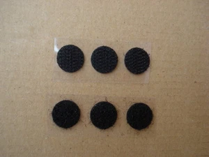 Pellet scratching stripe fastener diameter 13mm black adhesive lot of 1500 - Picture 1 of 1