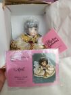 Paradise Galleries Treasury Collection April Birthstone  Angel Porcelain Doll 6"