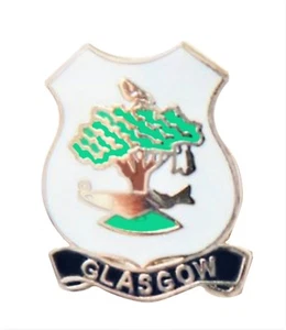 Glasgow City Crest Small Pin Badge - Picture 1 of 2