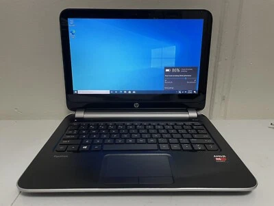 HP PAVILION TS 11 Touchscreen AMD A6-1450APU@ 1.00GHz 8GB RAM 180GB SSD WIN10PRO - Image 1 of 4