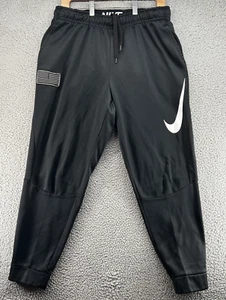 Nike Dri-Fit Hose Herren Large Tapered Jogginghose Sport Swoosh 800317-010 - Bild 1 von 9