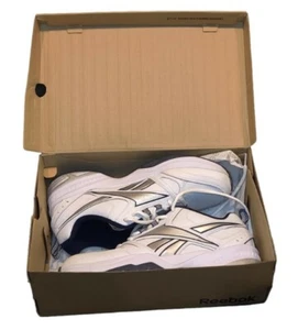 Reebok Men's Royal Trainer MT Training Shoe, White/Collegiate Navy/Pure Silver - Picture 1 of 12