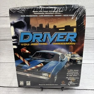 Driver: You Are the Wheelman PC CD-ROM Windows Rare Big Box 1999 Neu Sealed - Bild 1 von 8