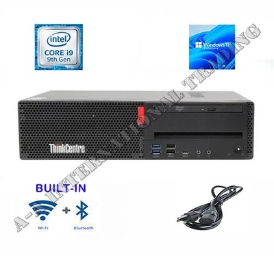 Lenovo ThinkCentre M720s SFF i9-9900 +up to 128GB RAM &2TB SSD &8TB HD &Wi-Fi+BT - Image 1 of 4