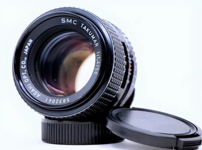 【Mint】 PENTAX SMC TAKUMAR 50mm F/1.4 M42  MF Lens from Japan - Image 1 of 4