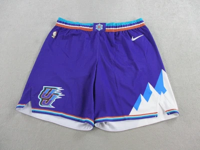 Pantalones Cortos Utah Jazz Para Hombres 46 2XL Nike Edición Clásica Swingman Equipo NBA Edición Estampado Foto 1 de 4
