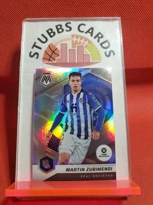 2021-22 Panini Mosaic La Liga Martin Zubimendi #175 Silver Prizm - Image 1 of 2