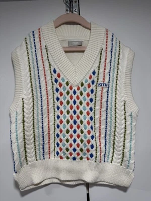 Chaleco Kith Kids Novedad Tejido con Cable Foto 1 de 4
