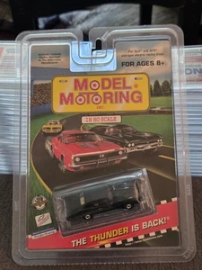 Model Motoring 69 PONTIAC GTO CONVERTIBLE SLOT CAR BLACK TJET CHASSIS NEW VTG. - Picture 1 of 2