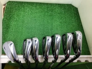 Mizuno JPX 800 Iron Set 5-9+Pw+Gw JPX MI-100 Graphite SR Flex 7pcs RH From JP - Picture 1 of 5