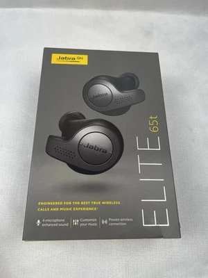 Jabra Elite 65t Earbuds with Case, Charger, Open box - Image 1 of 3
