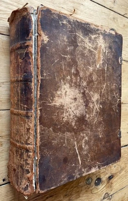 1839 Luther Family Bible Mitman  Biblia das Ist Kimber & Sharpless Philadelphia - Image 1 of 4