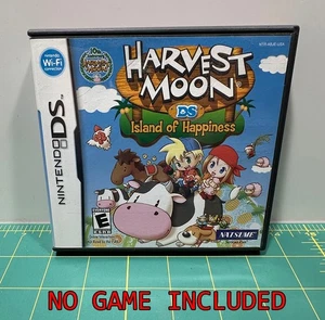 Harvest Moon DS: Island of - Nintendo DS - Original Empty Case ONLY - NO GAME - Picture 1 of 3