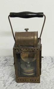 Antike Karbid Laterne, Zugführerlampe, Deutsche Reichsbahn - Top Zustand - Bild 1 von 5