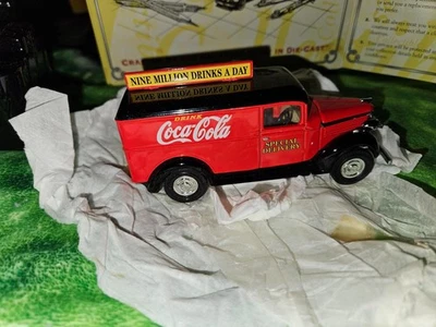 1937 GMC VAN, 1/43 SCALE, PREMIER MATCHBOX COCA-COLA COLLECTION W/COA, NEW - Image 1 of 4