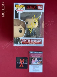 Michael C Hall autografiado firmado Dexter Morgan Funko Pop #1965 Dexter certificado de autenticidad JSA - Imagen 1 de 6
