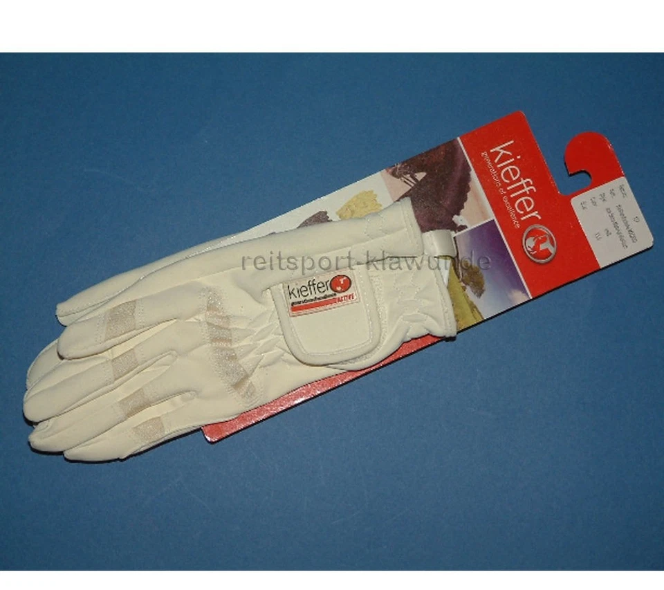 Kieffer Handschuhe in weiß "Modell Madrid" - top Qualität - Bild 1 von 1