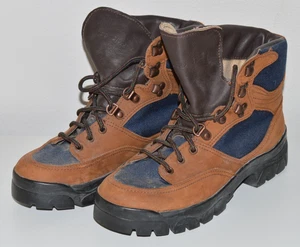 Danner Wanderschuhe Damen Größe 8 1/2 D braun Leder Canvas Gore-Tex Vibram » - Bild 1 von 10