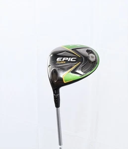 Callaway Epic Flash 12° Driver Regular Even Flow Green 2565896 Good Left Hand Lh - Picture 1 of 5