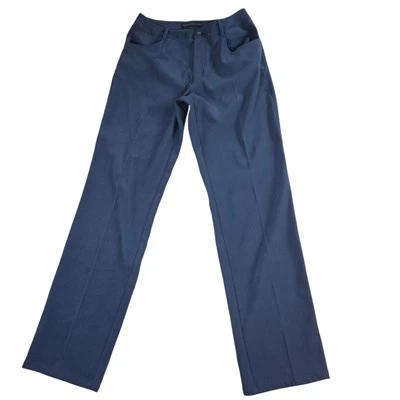 Geoffrey Beene Stretch Womens Sz 2 Dark Blue Dress Pants Office Church Career  - Изображение 1 из 4