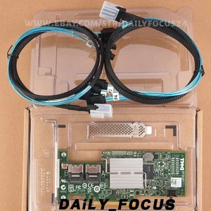 Dell H200 Integrated 6Gbps SAS HBA w/ LSI 9210-8i P20 IT Mode ZFS FreeNAS unRAID - Picture 1 of 4
