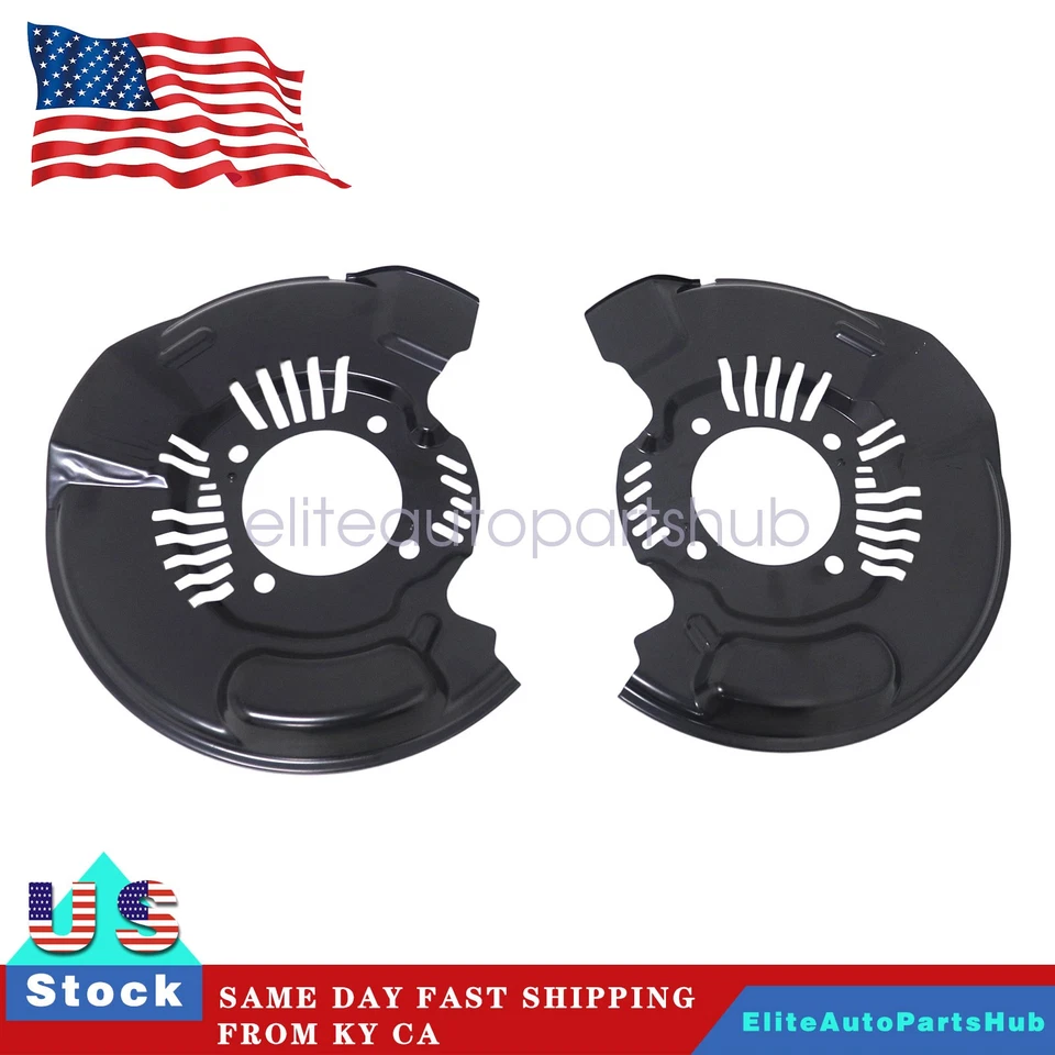 Para Toyota Tacoma 2005-2023 2 piezas protectores antipolvo de freno delanteros diestro y derecho 47781-04050 Foto 1 de 4