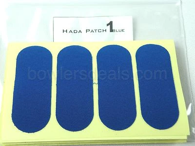 Vise Hada Patch #1 BLUE Bowling Thumb Protection Tape 1 Pack 40 Pieces