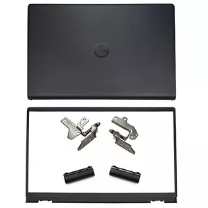New DELL VOSTRO 15 3510 3511 3515 3520 3525 LCD BACK COVER FRAME HINGES BLACK - Picture 1 of 17