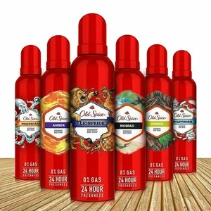 Old Spice Deodorant Body Spray 0% Gas 24 Hour Fragrances Variants 140ml - Picture 1 of 8