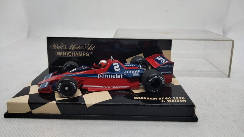 MINICHAMPS BRABHAM BT 46 1978 J. WATSON SCALA 1:43 - Immagine 1 di 3