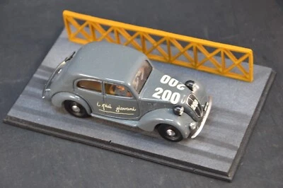 BRUMM/MICRO WORLD 1/43 AUTOSTORY COLLECTION FIAT 1100 MILLE MIGLIA 1949 AS22 - Immagine 1 di 3
