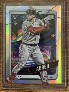 2024 Topps Cosmic Chrome #132 Wilyer Abreu Refractor RC Red Sox - Bild 1 von 2