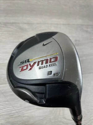 Nike SQ Dymo Quad Keel 15° 3 Wood Stiff Graphite Shaft Golf Pride Grip 43” - Image 1 of 4