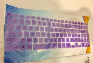 Casebuy translucent purple Silicone Laptop Keyboard Cover Skin Protector - Picture 1 of 4