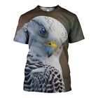 Parrot Bird Shirt Aviary Jungle Tropical Macaw Streetwear Harajuku - Au Stock