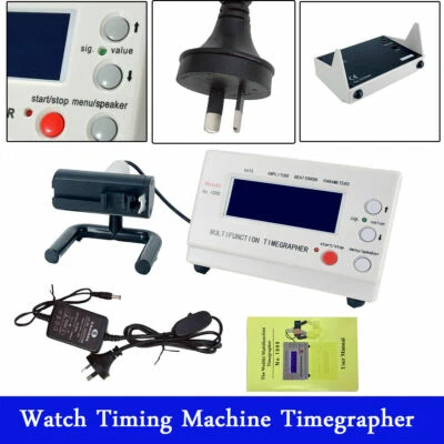 MTG-1000 Watch Timing Machine Timegrapher Multifunction Mechanical Watch Tester - Image 1 of 4